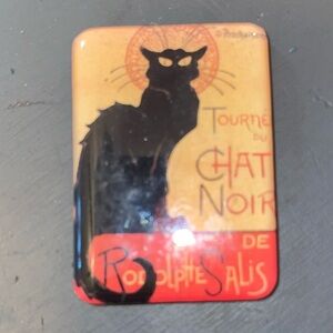 Black Cat Magnet cat noir